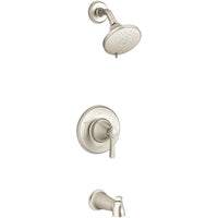 Kohler 1-Handle Brushed Nickel Tub and Shower Faucet