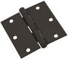 National Hardware 3-1/2 in. L Oil Rubbed Bronze Door Hinge 1 pk