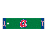 MLB - Atlanta Braves Retro Collection Putting Green Mat - 1.5ft. x 6ft. - (1974)