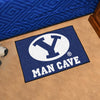 Brigham Young University Man Cave Rug - 19in. x 30in.