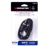 Monster Just Hook It Up 6 ft. L Stereo Plug Cable 3.5 mm