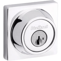 660 SQT 26 SMC RCAL RCS K3 Contemporary 1-Cyl Deadbolt with SC1 Keyway - Polished Chrome