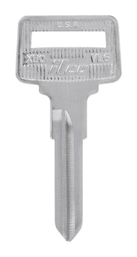 Hillman Automotive Key Blank VL6 Double  For Volvo (Pack of 10).