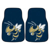 Georgia Tech Buzz Carpet Car Mat Set - 2 Pieces