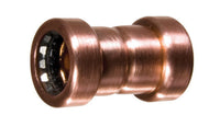 Mueller 3/4 in. Push X 3/4 in. D Sweat Copper Coupling 1 pk