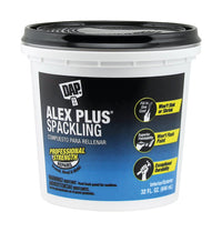 DAP Alex Plus Ready to Use White Spackling Compound 1 qt