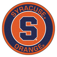 Syracuse University Roundel Rug - 27in. Diameter