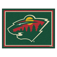 NHL - Minnesota Wild 8ft. x 10 ft. Plush Area Rug