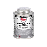 Oatey Gray Cement For PVC 8 oz