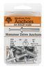 Hillman 1/4 in. Dia. x 1 in. L Zinc Round Head Hammer Drive Anchor 16 pk (Pack of 5)