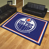 NHL - Edmonton Oilers 8ft. x 10 ft. Plush Area Rug