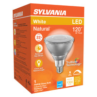 Sylvania Natural PAR 38 E26 (Med) LED Floodlight Bulb White 120 Watt 1 pk