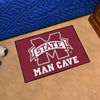 Mississippi State University Man Cave Rug - 19in. x 30in.