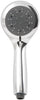 PlumbCraft Chrome Plastic 5 settings Handheld Showerhead 2 gpm