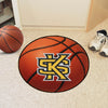 Kennesaw State University Basketball Rug - 27in. Diameter