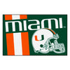 University of Miami Uniform Rug - 19in. x 30in.