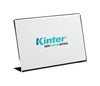 Kinter Clear Plastic Counter Slant Back Sign Holder