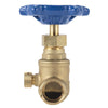 Homewerks 3/4 in. Sweat X 3/4 in. Sweat Brass Stop Valve