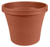 Bloem TerraPot 12.5 in. H X 14 in. D Resin Planter Terracotta Clay