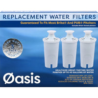 Oasis Water Pitcher Replacement Water Filter For Brita and PUR