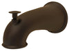 Danco Oil Rubbed Bronze Metal Pull Up Diverter Universal Tub Spout 6 L x 3 H x 3 W in.