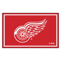 NHL - Detroit Red Wings 4ft. x 6ft. Plush Area Rug