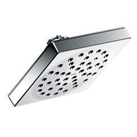 Chrome one-function 6" diameter spray head eco-performance rainshower