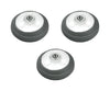 Rite Lite Gray Battery Powered LED Puck Light 3 pk