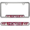 Virginia Tech Embossed License Plate Frame