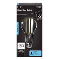 Feit A21 E26 (Medium) Filament LED Bulb Daylight 150 Watt Equivalence 1 pk