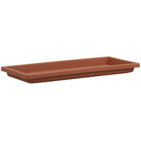 Akro Mils SVN18000E35 Clay Venetian Flower Box Tray (Pack of 6)