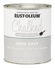 Rust-Oleum Chalked Ultra Matte Aged Gray Water-Based Acrylic Chalk Paint 30 oz