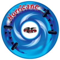 Flexible Flyer Hurricane 18 ga. PVC Multicolored Inflatable Snow Tube 56 L x 56 W x 0.25 H in.