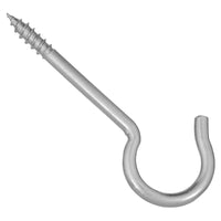 National Hardware Zinc-Plated Silver Steel 3-3/8 in. L Ceiling Hook 35 lb 10 pk (Pack of 10)