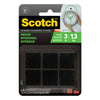 Scotch Small Plastic Hook and Loop Fastener 0.875 in. L 12 pk