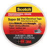 3M Scotch 3/4 in. W X 66 ft. L Black Vinyl Electrical Tape