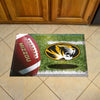 University of Missouri Rubber Scraper Door Mat