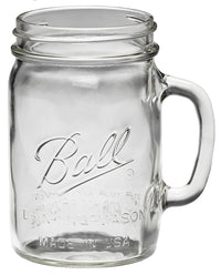 Ball 1440016010 24 Oz Glass Drinking Jar (Pack of 6)