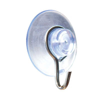 Crawford Small Plastic Suction Cup Hook 1.125 in. L 1 pk