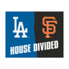 MLB House Divided - Dodgers / Giants House Divided Rug