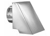 DuraVent 3 in. Dia. Aluminum/Galvanized Steel Stove Vent Horizontal Termination Cap (Pack of 2)