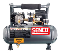 Senco 1 gal Horizontal Portable Hand-Held Air Compressor 125 psi 1/2 HP