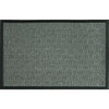 Sports Licensing Solutions Floor Saver II Parquet Gray Olefin Nonslip Floor Mat 30 in. L x 18 in. W