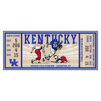 University of Kentucky Ticket Runner Rug - 30in. x 72in.