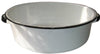 Granite Ware Porcelain Enamel Dish Pan 15 qt Black/White