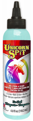 Unicorn Spit Flat Green Gel Stain and Glaze 4 oz. (Pack of 6)