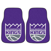 NBA - Sacramento Kings Carpet Car Mat Set - 2 Pieces