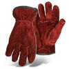 Boss Men's Indoor/Outdoor Driver Gloves Red XL 1 pair