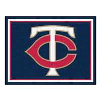 MLB - Minnesota Twins 8ft. x 10 ft. Plush Area Rug