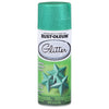 Rustoleum 302573 10.25 Oz Turquoise Glitter Specialty Spray Paint (Pack of 6)